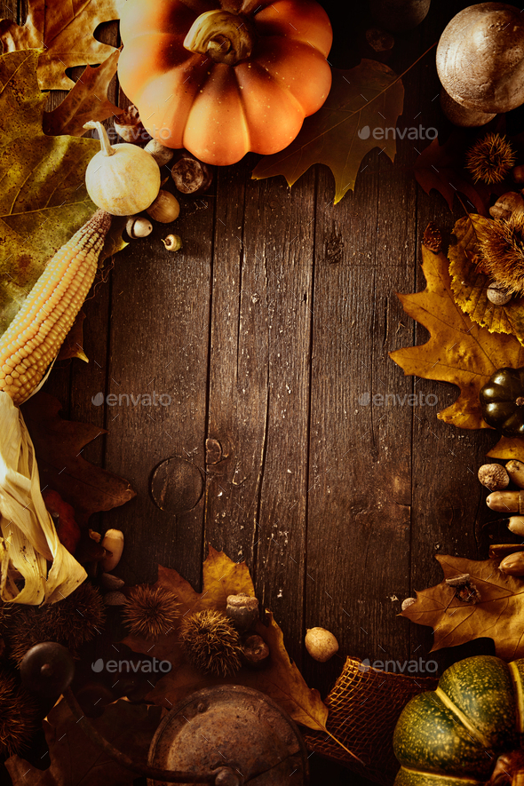 Thanksgiving Autumn Background
