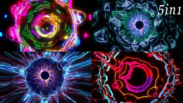 Energy Eye - VJ Loop Pack (5in1) alt