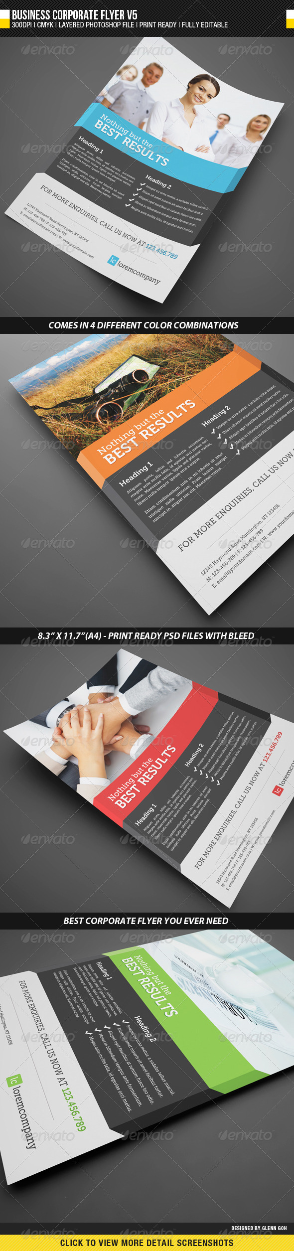 Business Corporate Flyer V5 - Corporate Flyers