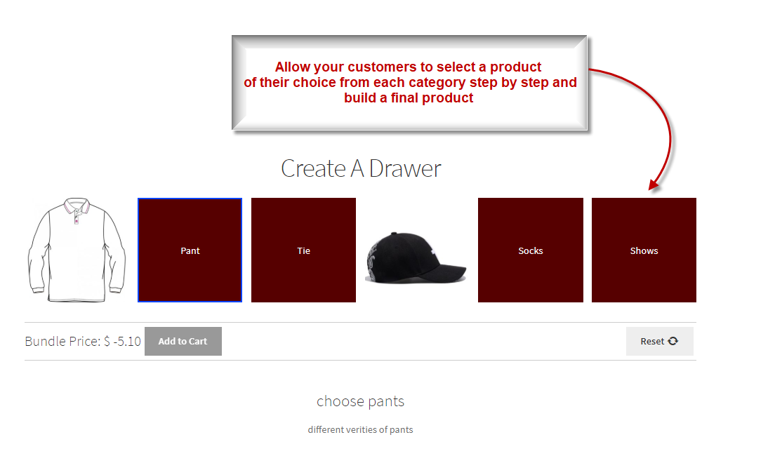 WooCommerce Create A Drawer - Composite Product Builder Plugin
