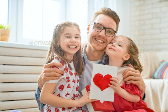 Happy father's day - Stock Photo - Images
