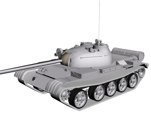 Tank t-55 - 3Docean 23836374