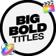 Modern Big Titles | FCPX or Apple Motion - VideoHive Item for Sale