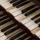 Detail of old, broken and dusty organ keys - PhotoDune Item for Sale