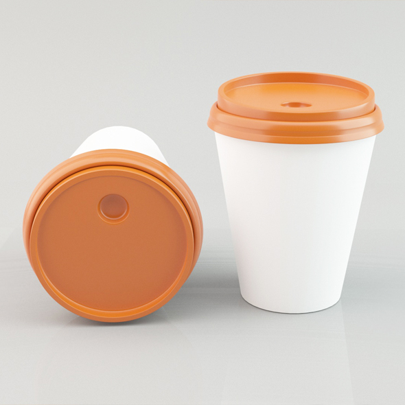 Paper Coffee Cup - 3Docean 23838934