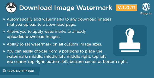 Easy Digital Downloads - Download Image Watermark