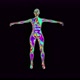 Woman Jumping Termal - VideoHive Item for Sale