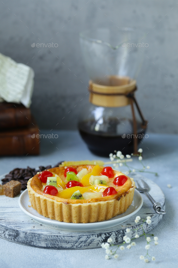 Dessert Mini Tart With Cottage Cheese Stock Photo By Dream79