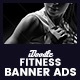 C28 – Yoga Fitness Banners HTML5 – GWD PSD