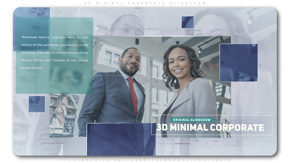 3D Minimal Corporate - VideoHive 23845631