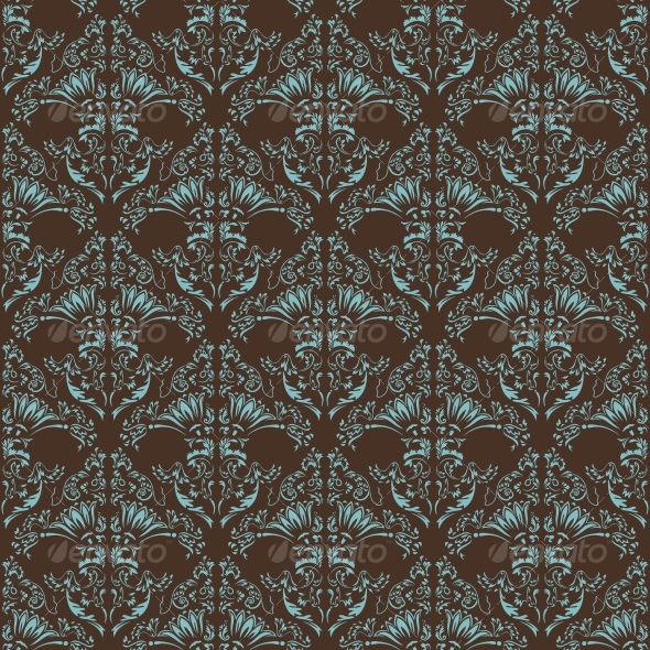 Seamless floral background - Backgrounds Decorative