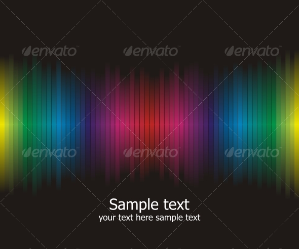 Abstract rainbow colours background - Backgrounds Decorative
