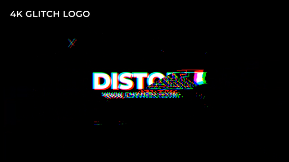Glitch Logo - VideoHive 23841698