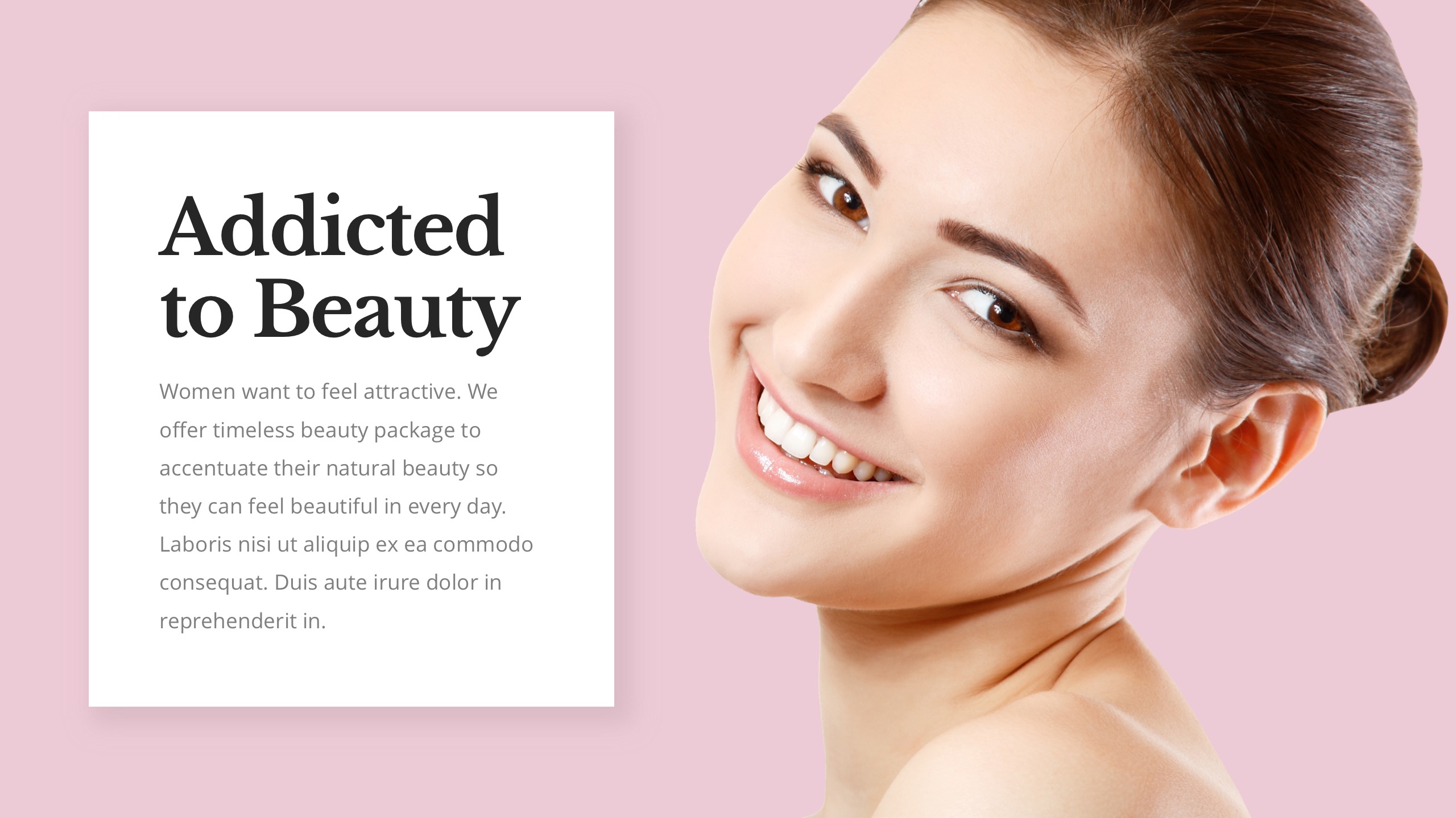 Apsari Beauty Services Presentation PowerPoint Template, Presentation