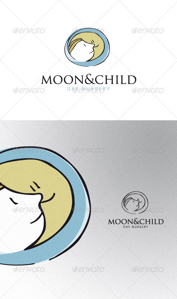 The Moon and the Child - Humans Logo Templates