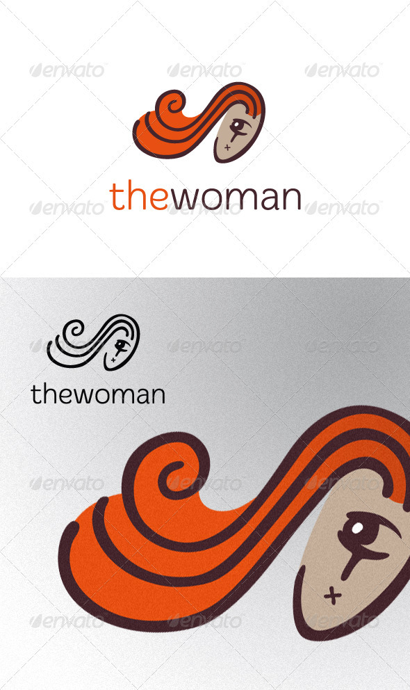 Mute Woman - Humans Logo Templates