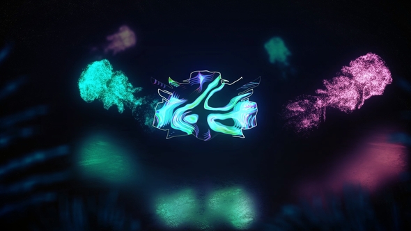 Holography Liquid Logo - VideoHive 23856016