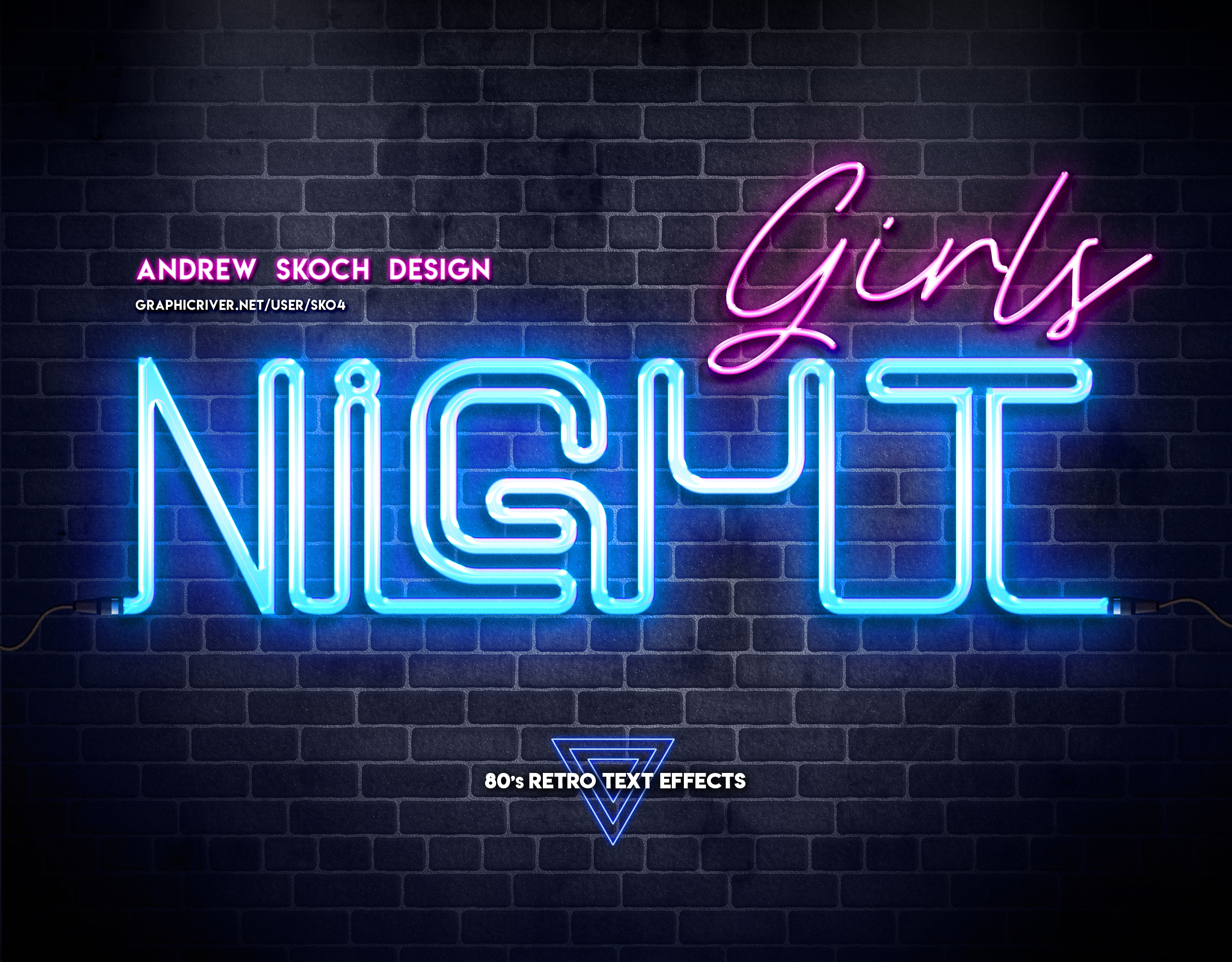 80s Retro Text Effects vol.3, Add-ons | GraphicRiver