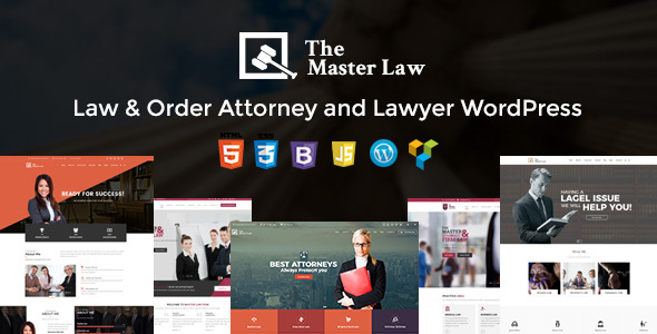 Master Law Agency - ThemeForest 16718478