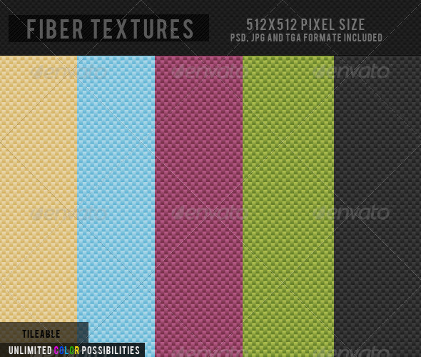 Fiber Textures - 3Docean 2294527