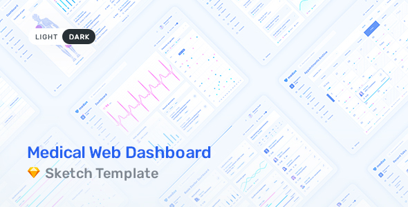 Medux – Web Dashboard UI Kit for Sketch