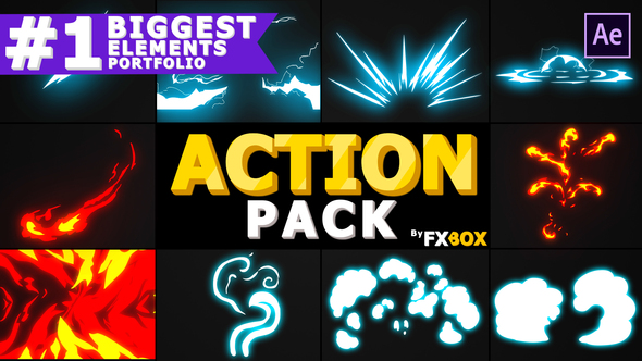 Action Elements Pack | After Effects