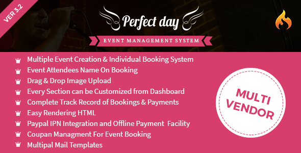 Event Management System - Perfect Day