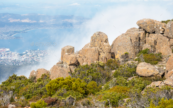 Mount Wellington in Tasmania - Stock Photo - Images