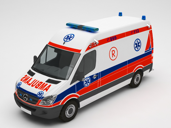 Ambulance - 3Docean 23867499
