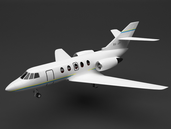 private plane - 3Docean 23867582