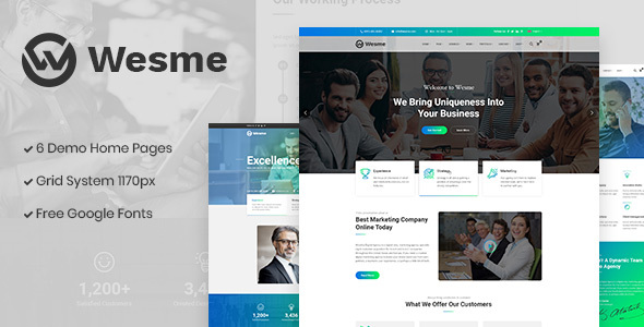 Wesme Consulting - ThemeForest 23832525