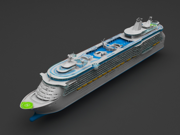 Cruiser ship - 3Docean 23867628