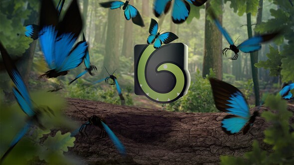 Butterfly Logo Opener - VideoHive 19556474