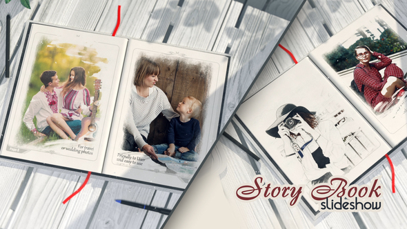 Story Book - VideoHive 23874156