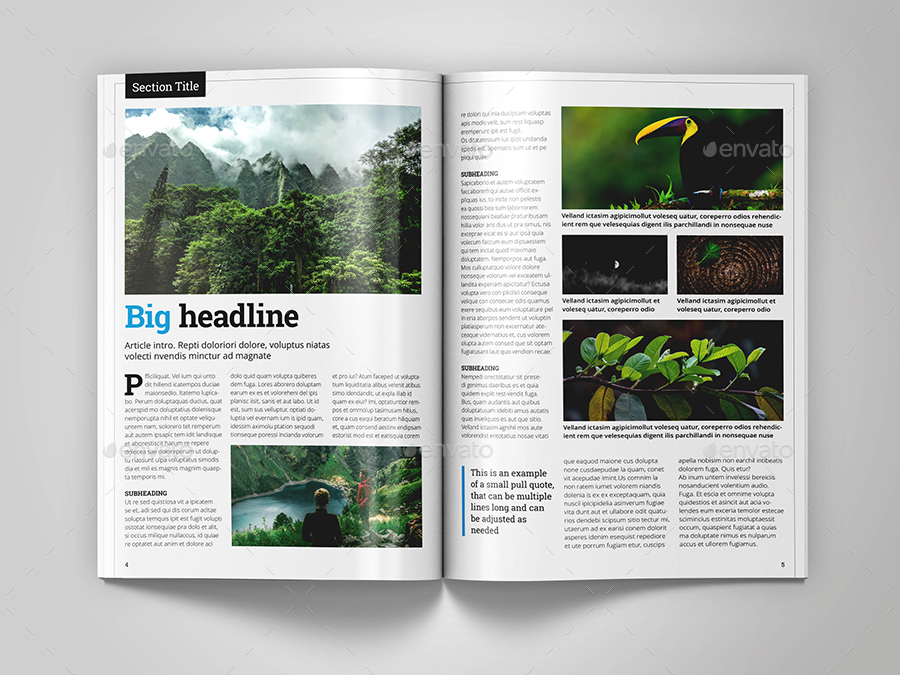 InDesign Magazine Template - 26 Pages, Print Templates | GraphicRiver