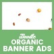 C45 – Organic Fresh Food Banners GWD PSD