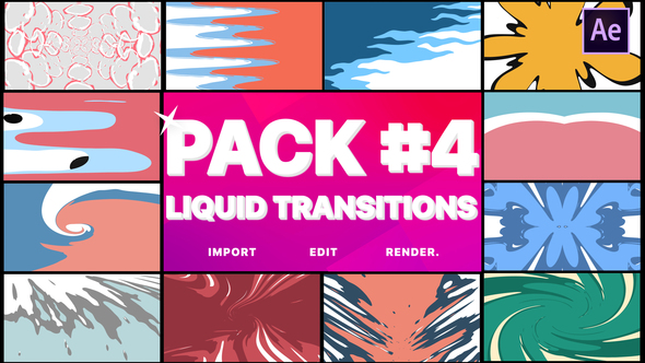 Liquid Transitions Pack - VideoHive 23378312
