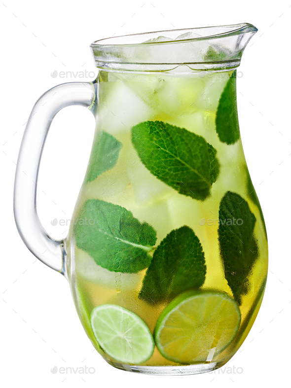 Grapefruit juice jug, paths Stock Photo by maxsol7