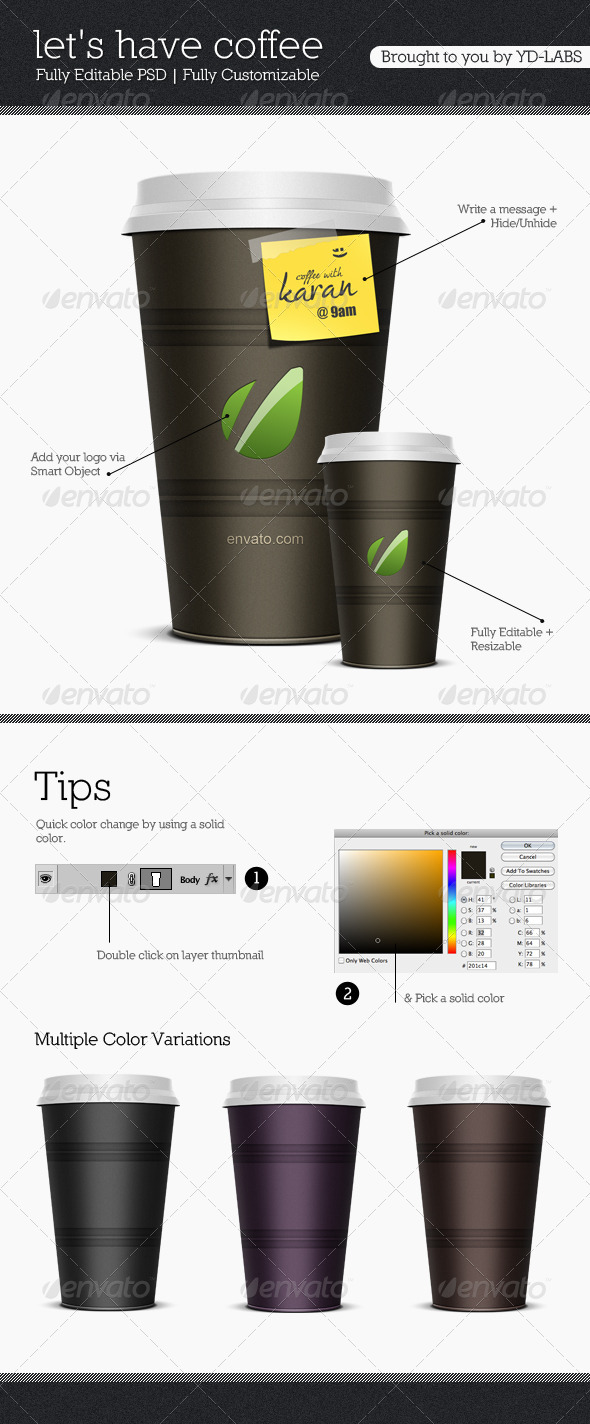 Coffee Cup V1 - Food and Drink Packaging
