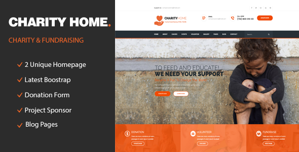 Charity Home - ThemeForest 15408398
