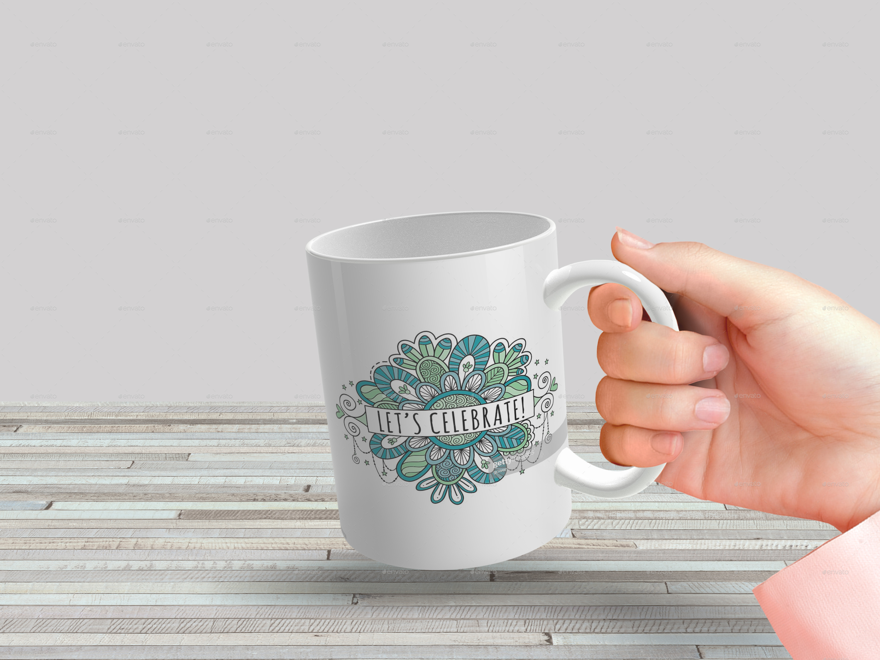 Download Full Wrap Mug Mockup by GraphicMonday | GraphicRiver
