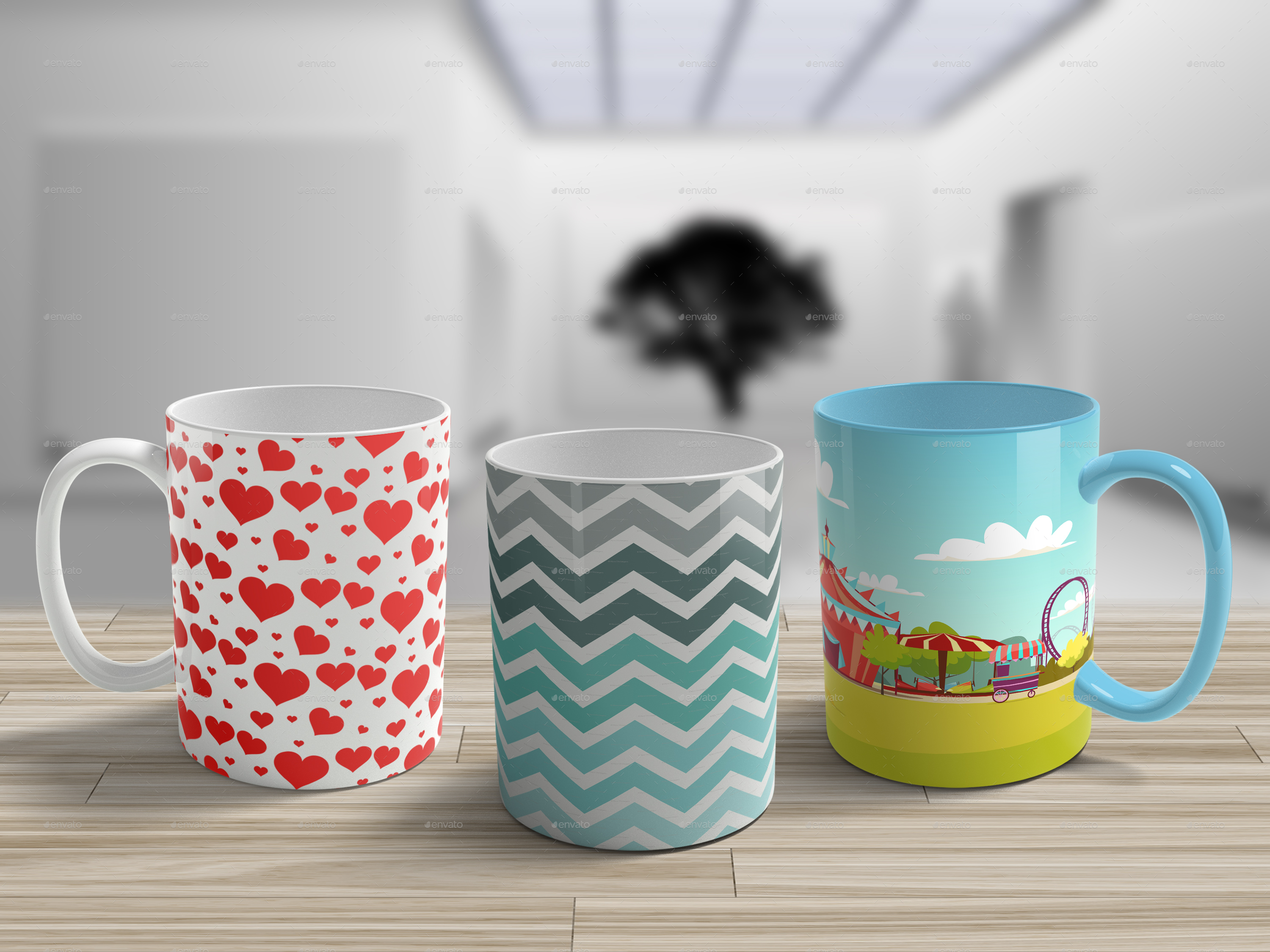 Download Full Wrap Mug Mockup By Graphicmonday Graphicriver