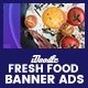 C46 – Organic Fresh Food Banners GWD PSD