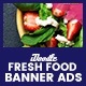 C47 – Organic Fresh Food Banners GWD PSD