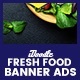 C48 – Organic Fresh Food Banners GWD PSD