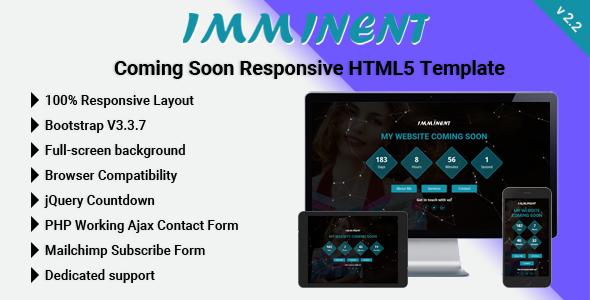 Imminent - Coming - ThemeForest 19809026