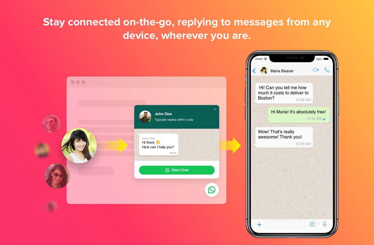 whatsapp online chat