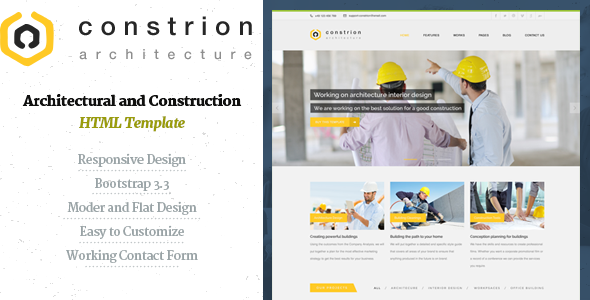 Constrion - Construction - ThemeForest 10892448