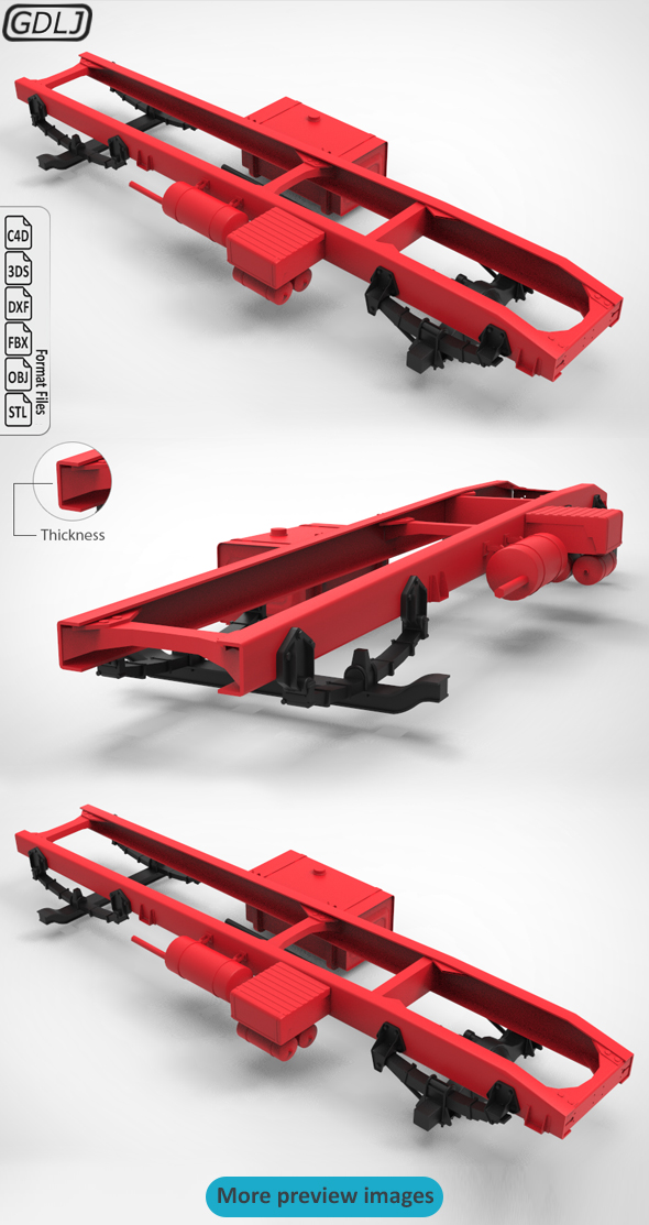 Chassis Truck - 3Docean 23891199