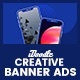C51 – Creative Startup Agency Banners HTML5 Ad – GWD PSD